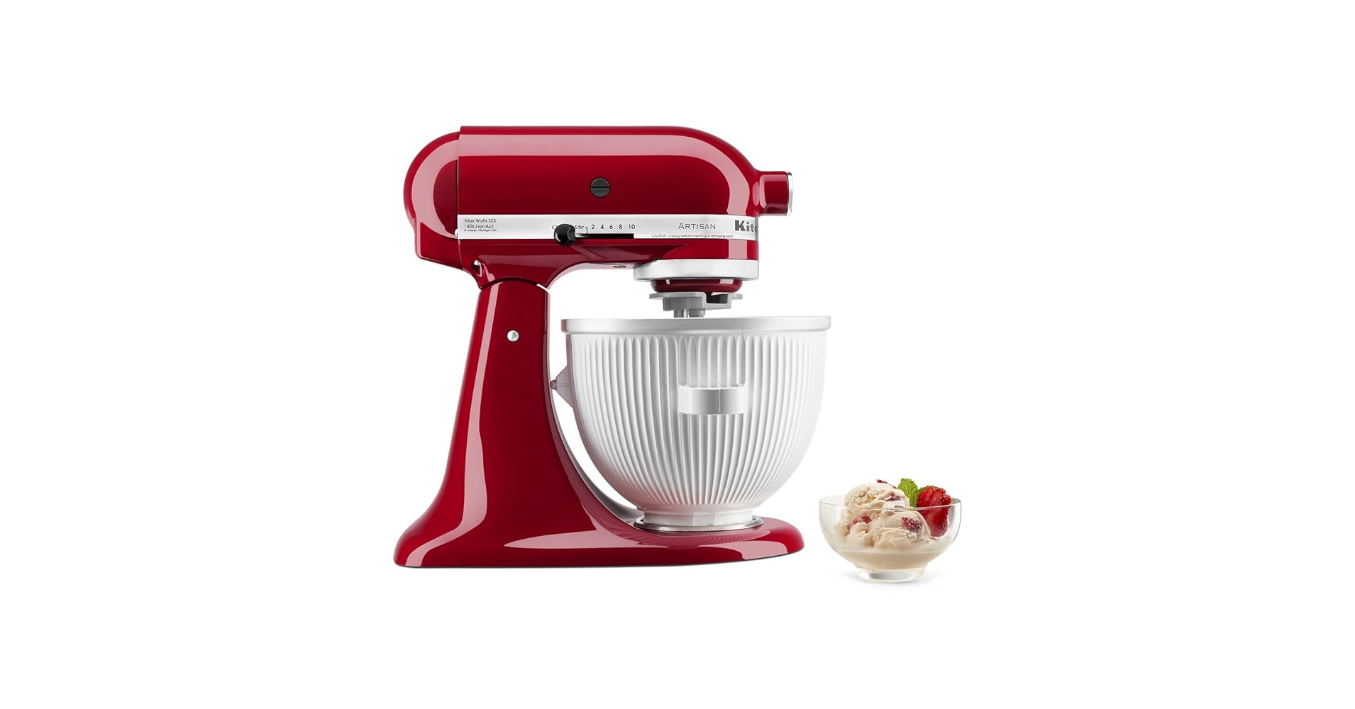 【純正品】KitchenAid アイスクリームメーカー 2クォート Amazon.com: KitchenAid Ice Cream Maker Attachment for Stand